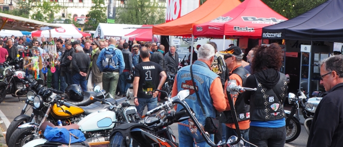 Motorcycle tour to Glemseck 101 Cafe racer sprint weekend