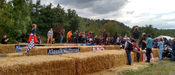 Motorcycle tour to Glemseck 101 Cafe racer sprint weekend