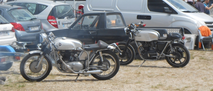  Cafe racer Montlhery Paris France motorcycle tour
