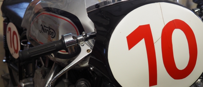 Motorcycle tours in Germany visit to private vincent museum