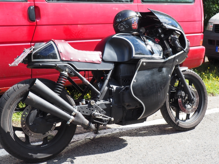 Motorcycle tour to Glemseck 101 Cafe racer sprint weekend -