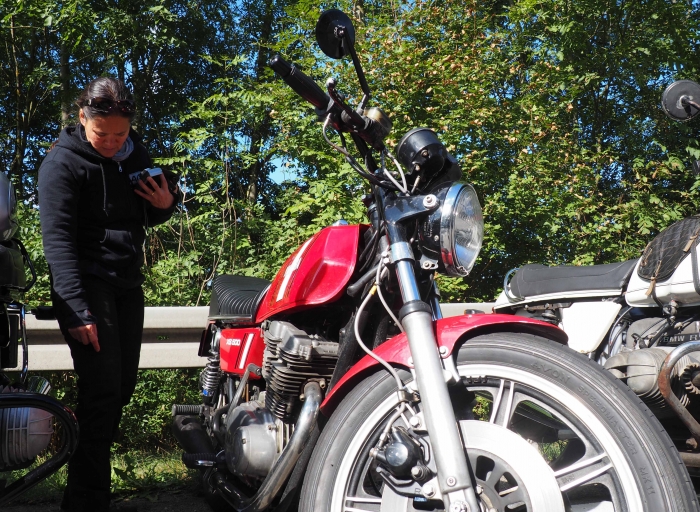 Motorcycle tour to Glemseck 101 Cafe racer sprint weekend -