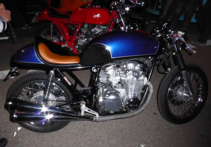 Motorcycle tour to Glemseck 101 Cafe racer sprint weekend -