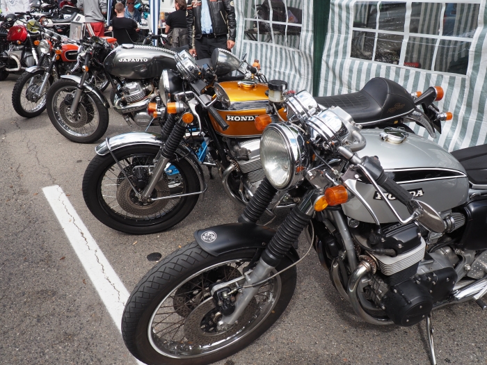 Motorcycle tour to Glemseck 101 Cafe racer sprint weekend -