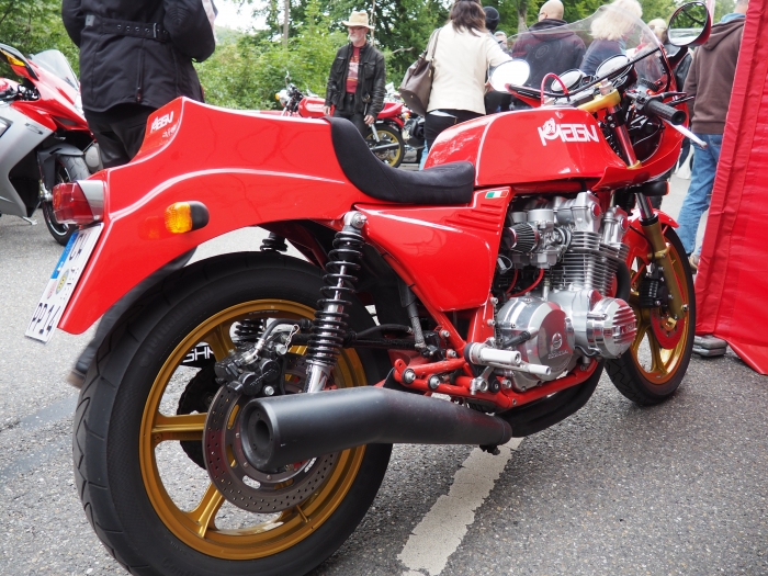 Motorcycle tour to Glemseck 101 Cafe racer sprint weekend -
