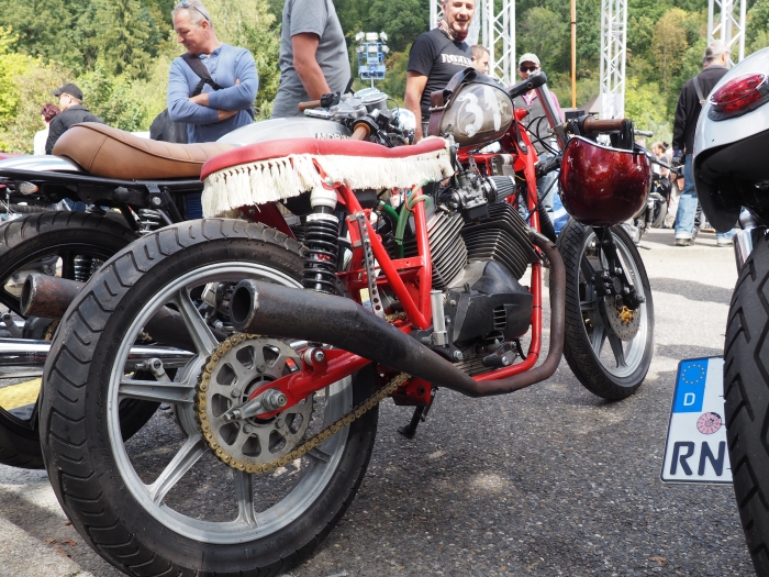 Motorcycle tour to Glemseck 101 Cafe racer sprint weekend -