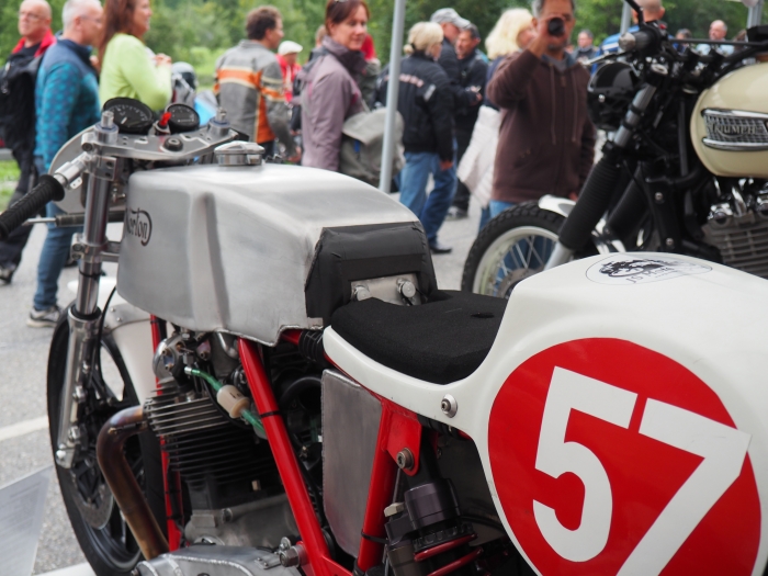 Motorcycle tour to Glemseck 101 Cafe racer sprint weekend -
