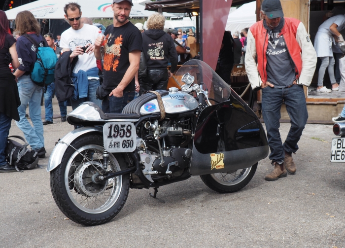 Motorcycle tour to Glemseck 101 Cafe racer sprint weekend -