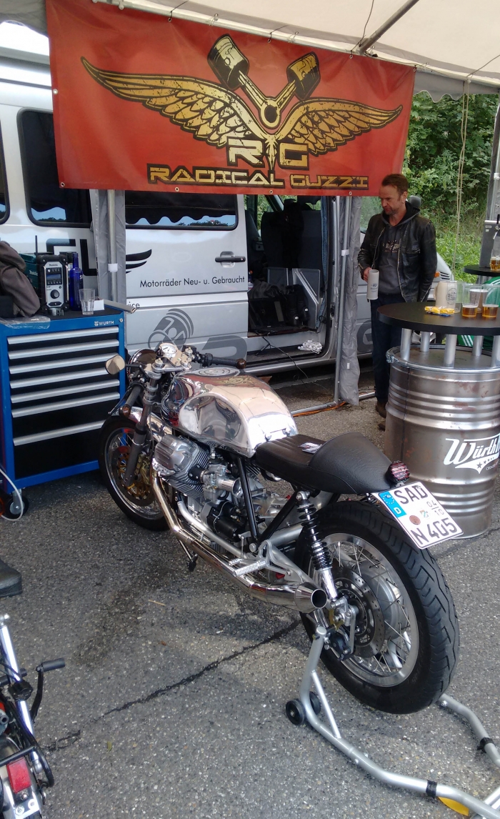 Motorcycle tour to Glemseck 101 Cafe racer sprint weekend -