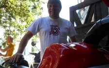 motorcycle tours Europe guests feedback testimonials and friends - Andrew again