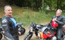 motorcycle tours Europe guests feedback testimonials and friends - Patrick, Stefan, Sam