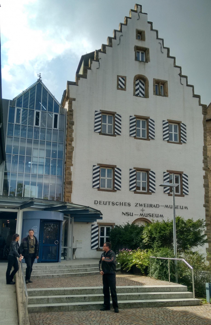 German 2 wheel museum Neckarsulm guided motorcycle touring holiday -
