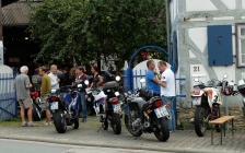 The crankcase bikers tea party classic superbike touring europe -