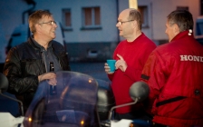 The crankcase bikers tea party classic superbike touring europe -
