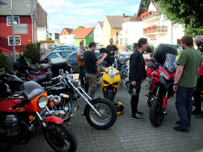 Motorcycle touring in Germany Europe guided all inclusive -