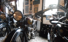 vincent museum germany european classic motorcycle touring holiday -