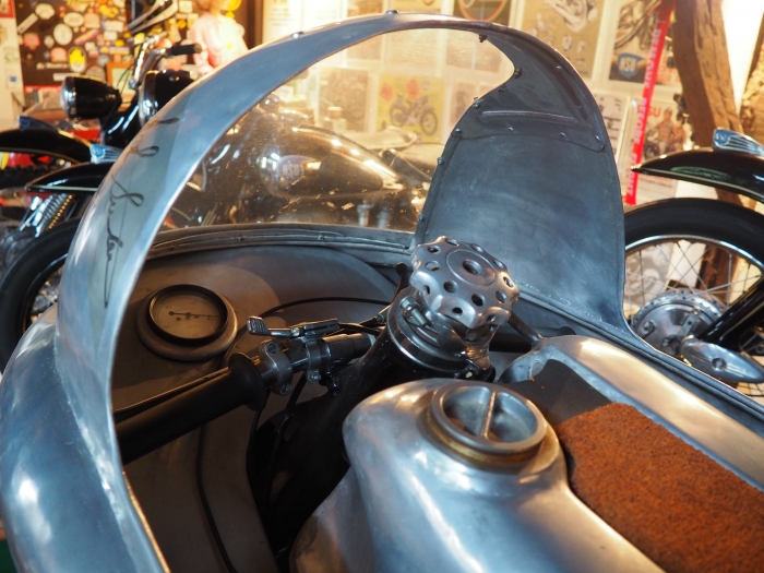 Motorcycle tours in Germany visit to private vincent museum -