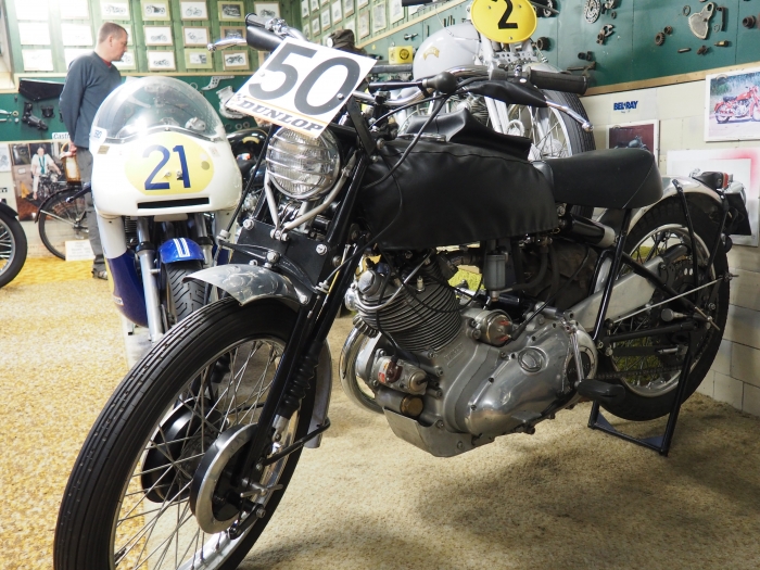 Motorcycle tours in Germany visit to private vincent museum -