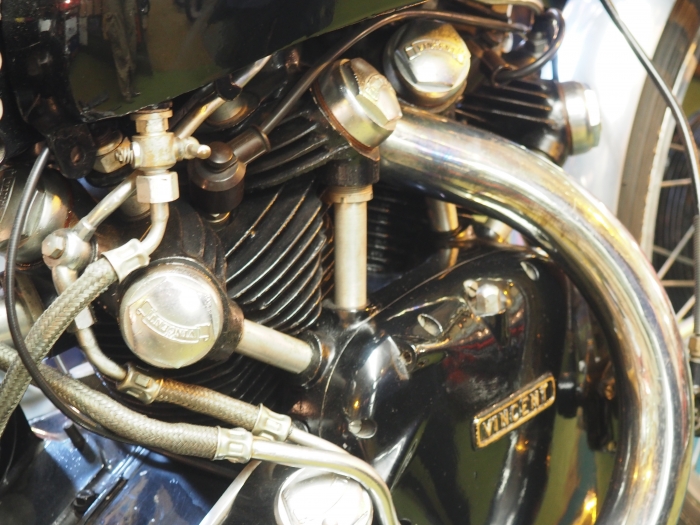 Motorcycle tours in Germany visit to private vincent museum - 