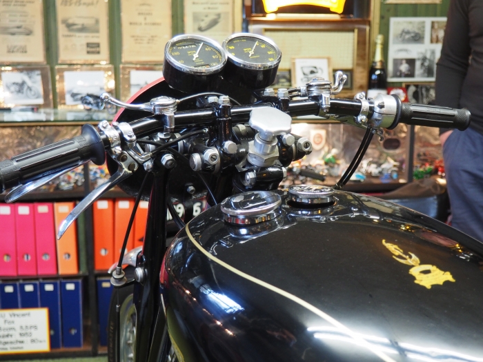 Motorcycle tours in Germany visit to private vincent museum - 