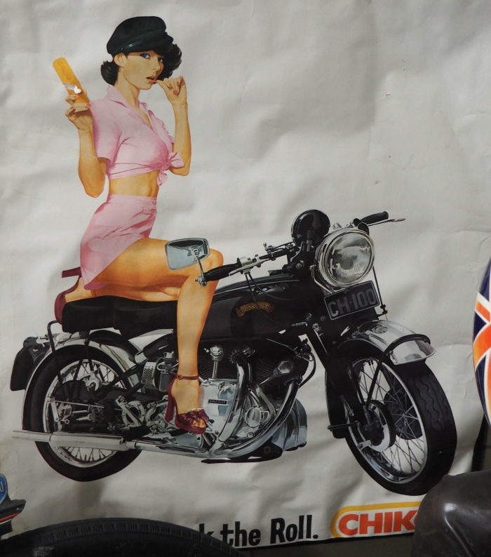 Motorcycle tours in Germany visit to private vincent museum -